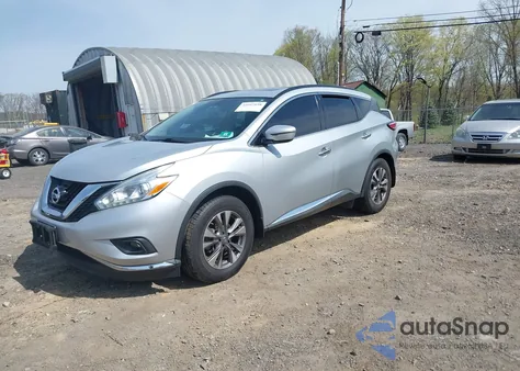 2017 Nissan Murano Sv z USA, uszkodzony, nr VIN 5N1AZ2MH2HN107826